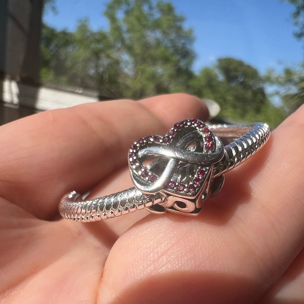 Heart Infinity Charm - Picture 5 of 11